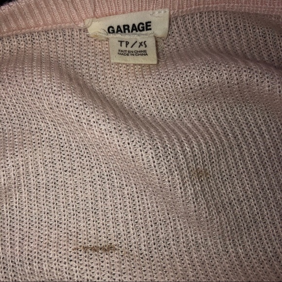 Garage pink sweater - Picture 3 of 3